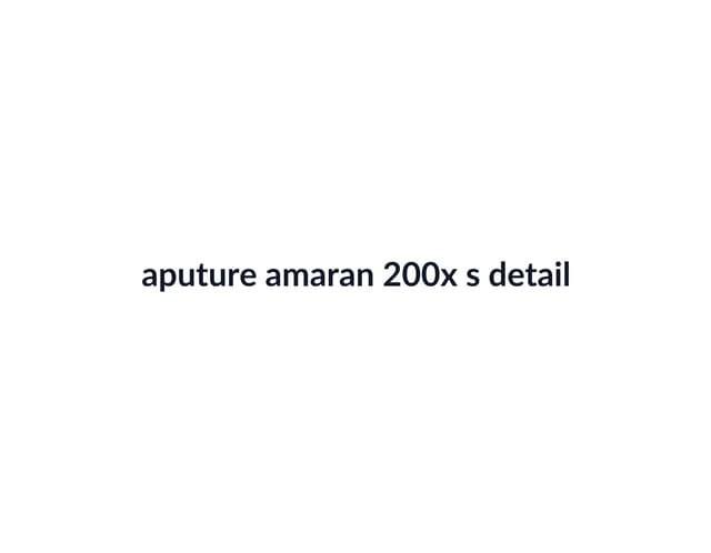 Aputure Amaran 200x S thumbnail 4