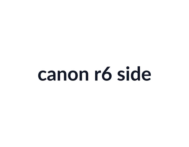 Canon EOS R6 thumbnail 4