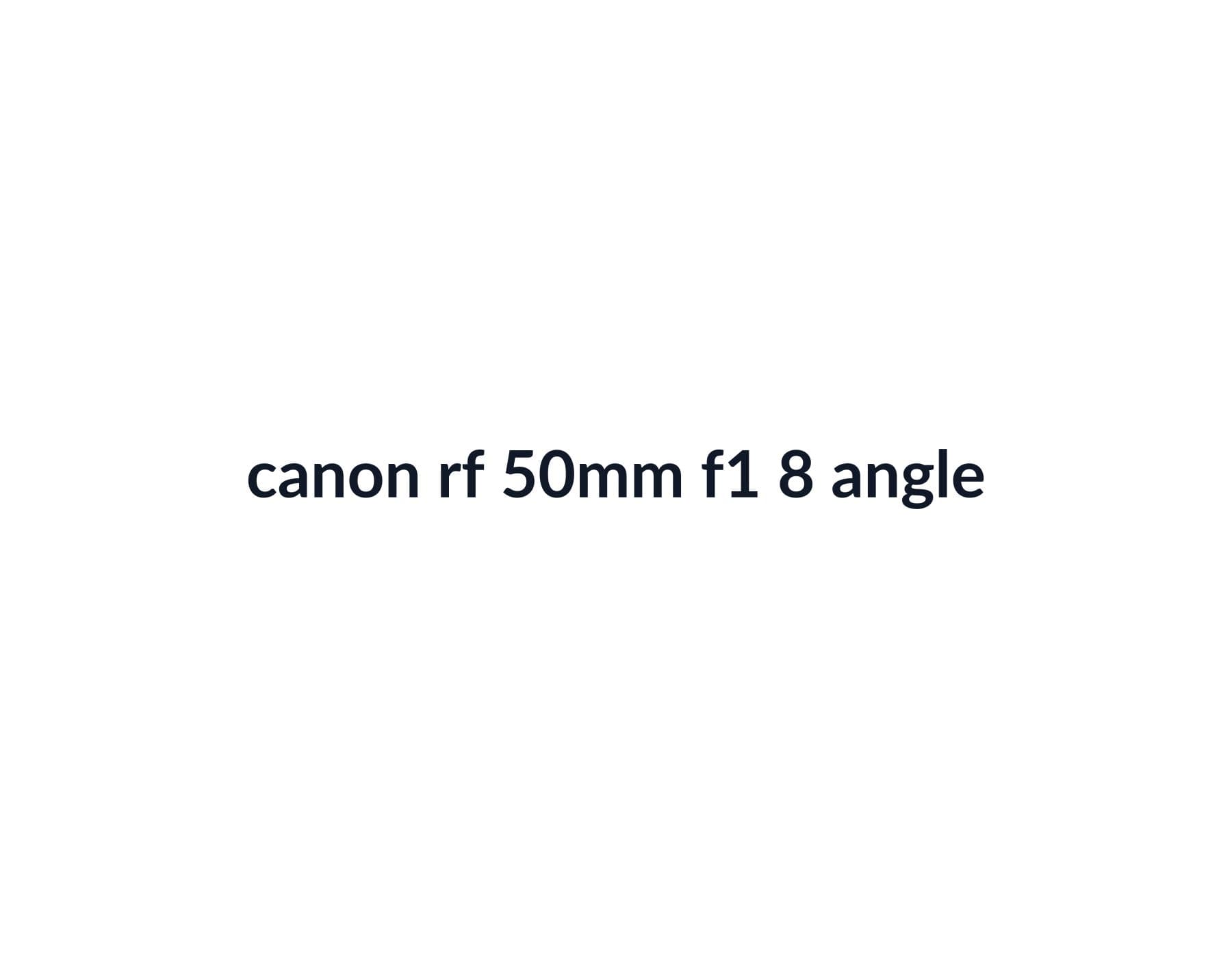 Canon RF 50mm f/1.8 STM image 3