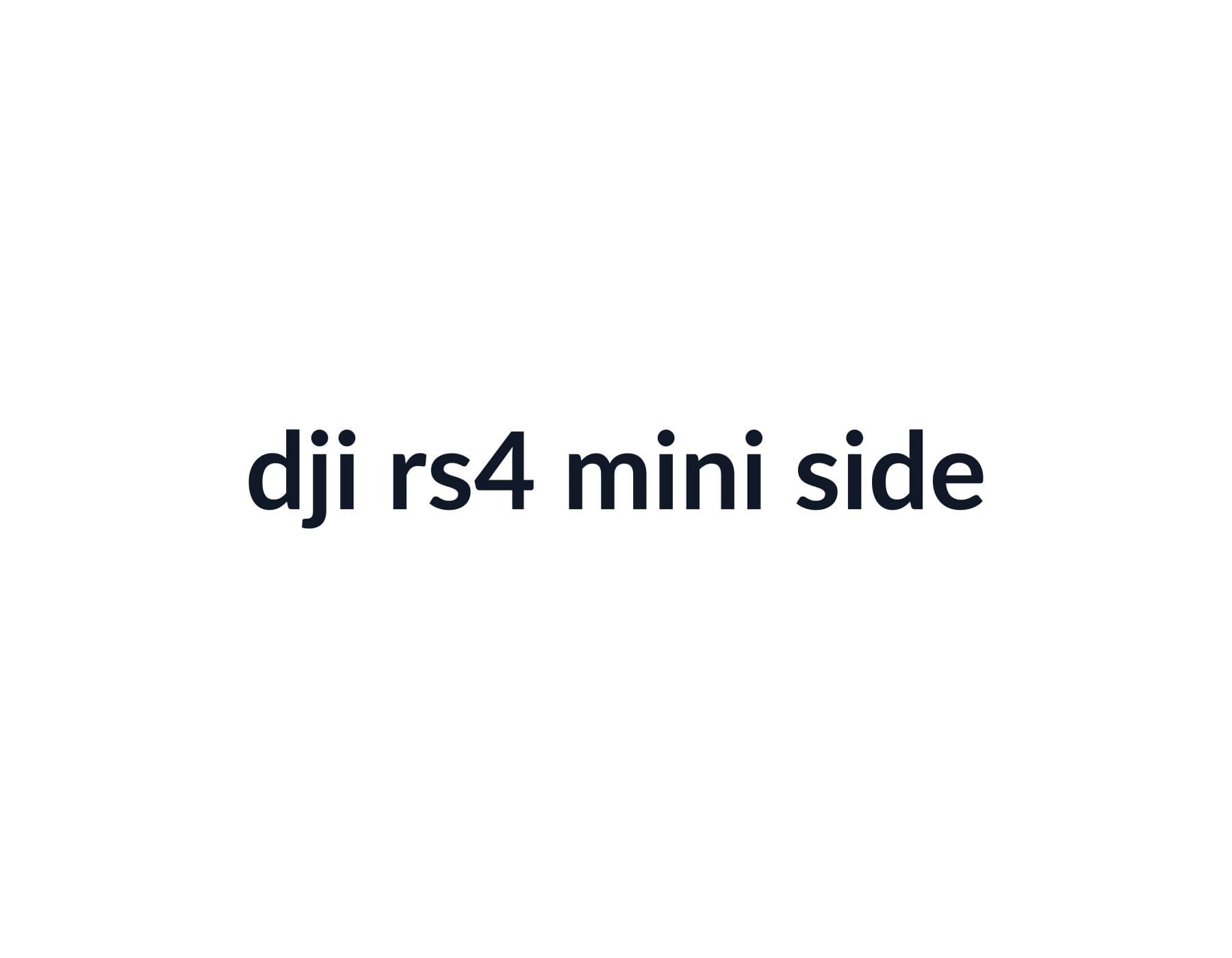 DJI RS 4 Mini image 4