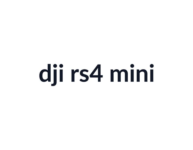 DJI RS 4 Mini thumbnail 2