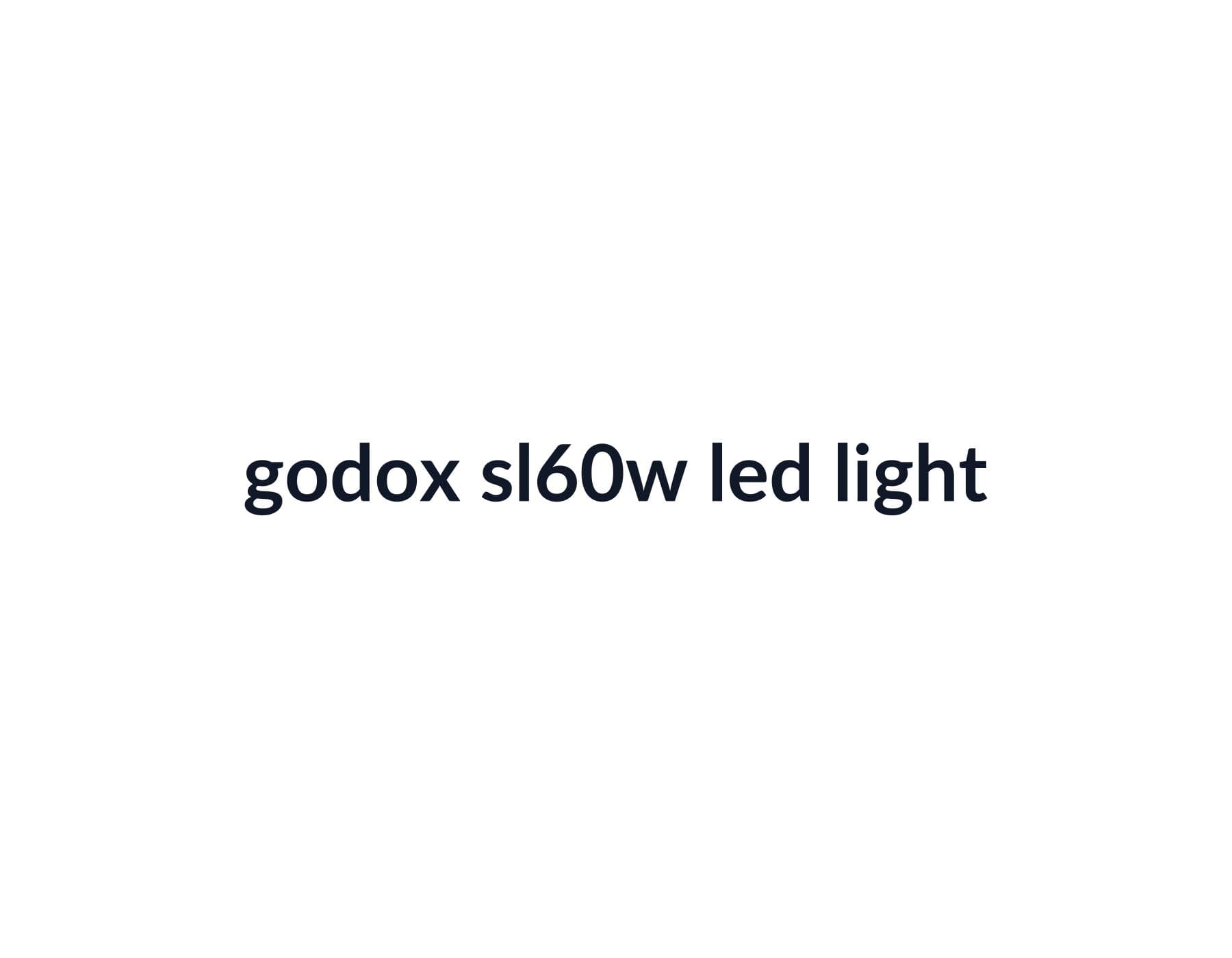 Godox SL60W LED Video Light image 2