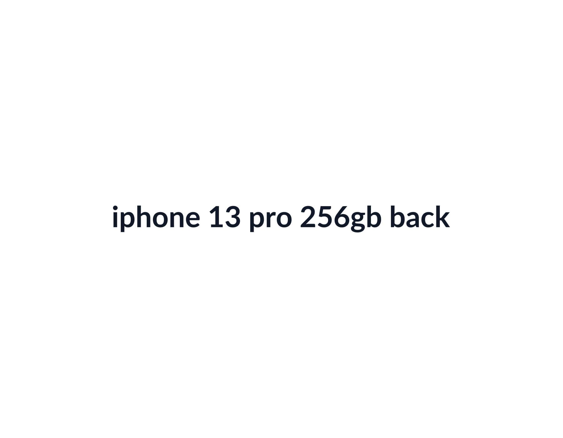iPhone 13 Pro 256GB image 3