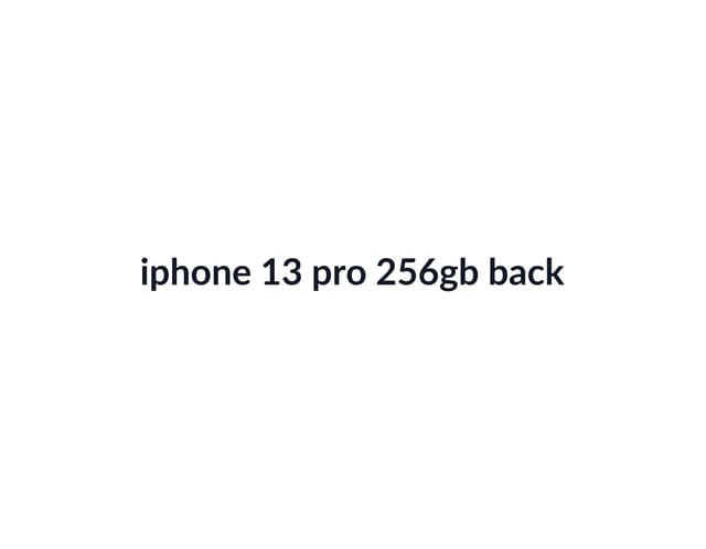 iPhone 13 Pro 256GB thumbnail 3