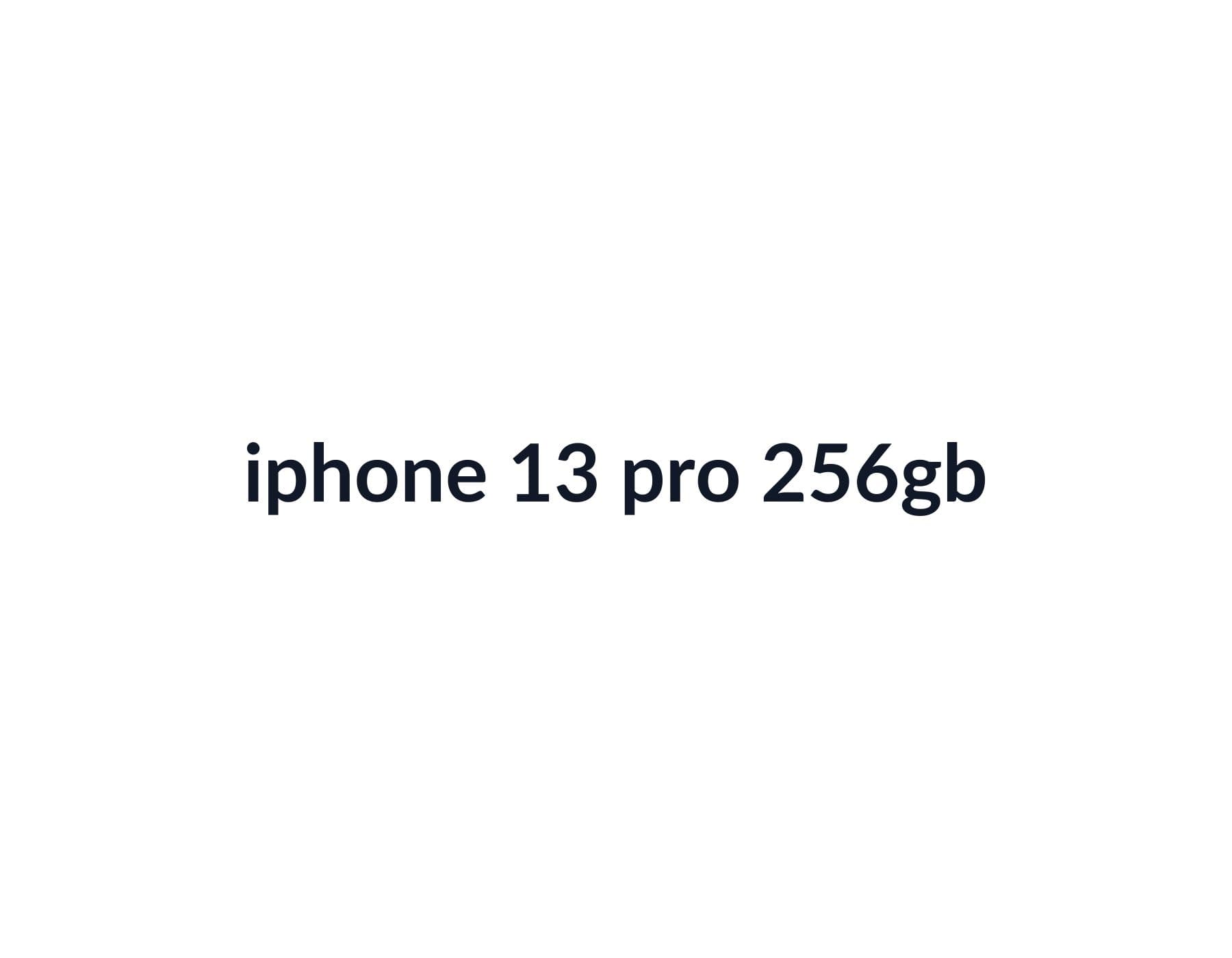 iPhone 13 Pro 256GB image 2