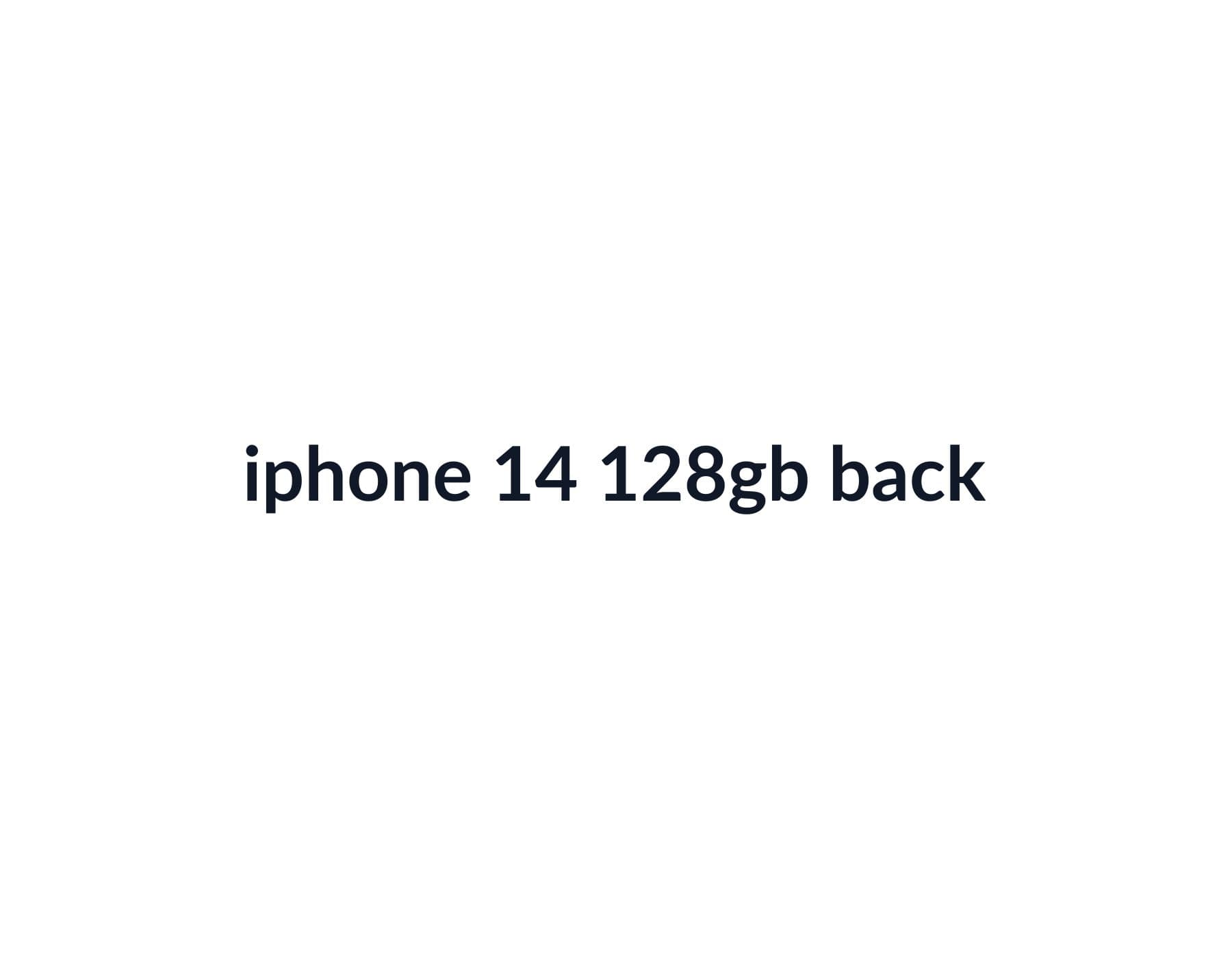 iPhone 14 128GB image 3