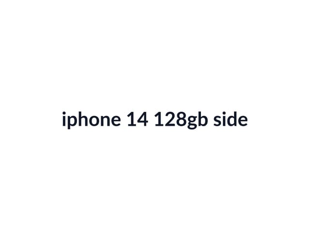 iPhone 14 128GB thumbnail 4