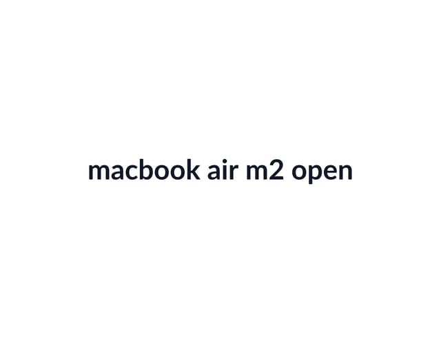 MacBook Air M2 thumbnail 3
