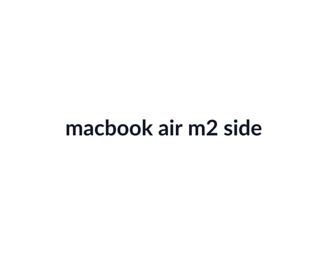 MacBook Air M2 thumbnail 4