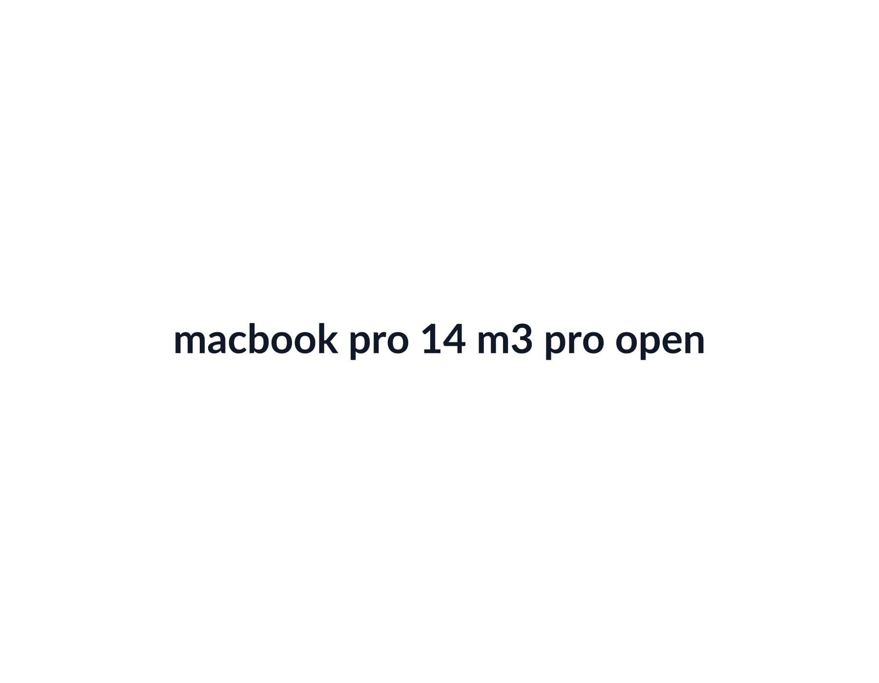 MacBook Pro 14-inch M3 Pro image 3