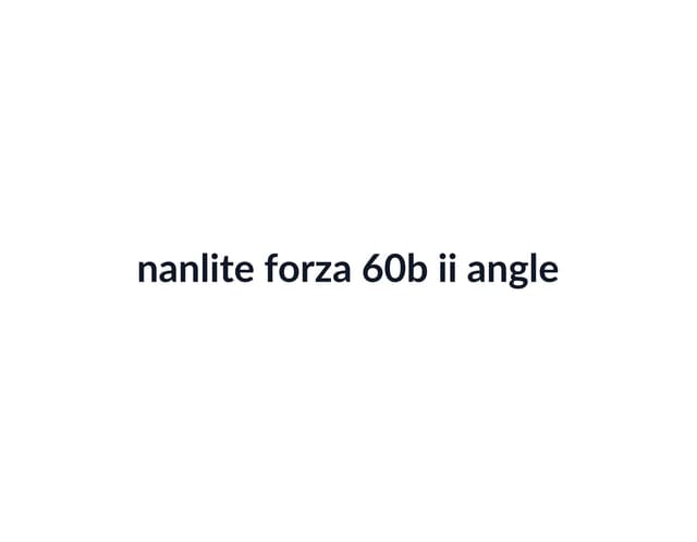 Nanlite Forza 60B II thumbnail 3