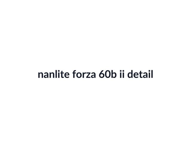 Nanlite Forza 60B II thumbnail 4