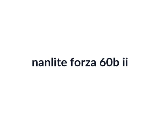 Nanlite Forza 60B II thumbnail 2