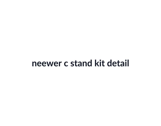 Neewer C-Stand Kit thumbnail 4