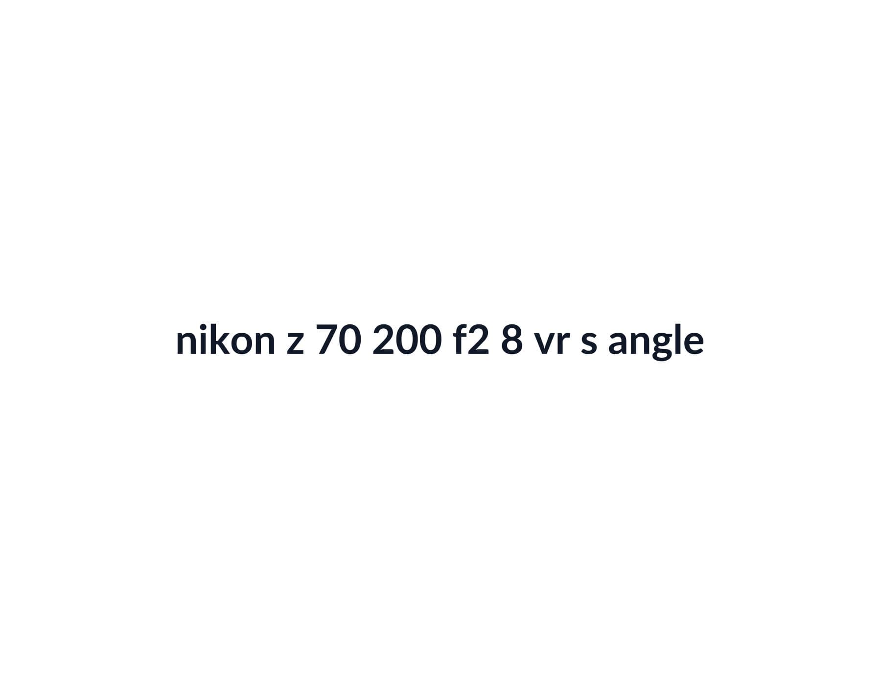 Nikon NIKKOR Z 70-200mm f/2.8 VR S image 3